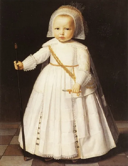  Мальчик в белом. (ок. 1641 год). Автор: Дирк ван Сантвоорт. 