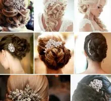 Прически с украшениями для волос: свадебные и повседневные. Как закрепить украшение на волосах 31