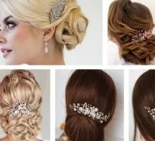 Прически с украшениями для волос: свадебные и повседневные. Как закрепить украшение на волосах 32