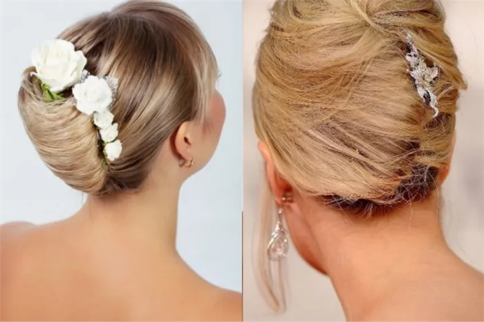 Прически с украшениями для волос: свадебные и повседневные. Как закрепить украшение на волосах 63