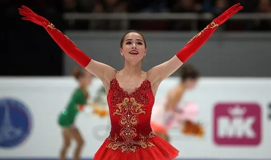 Алина Загитова на Олимпийских играх 2018 заняла первое место в произвольной программе