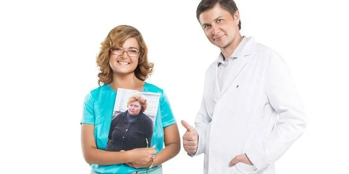 Доктор Гаврилов и похудевшая женщина