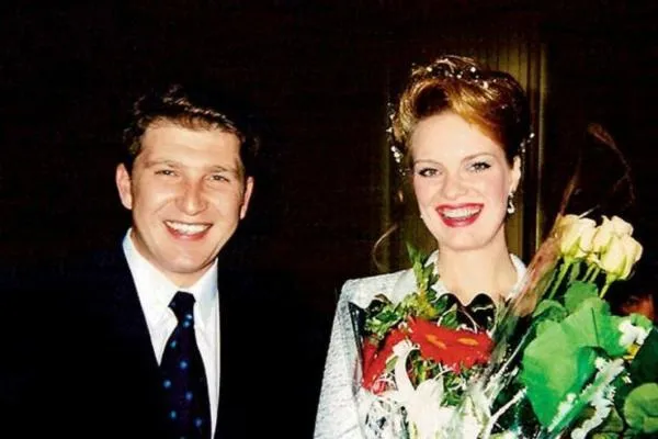 Ольга Копосова с первым мужем