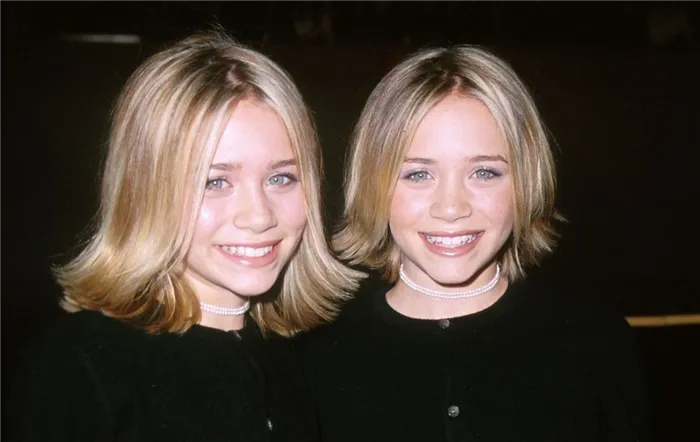 Сёстры Олсен в 1999 году