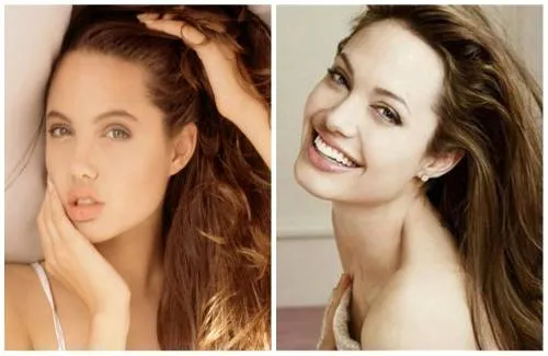 Angelina без макияжа