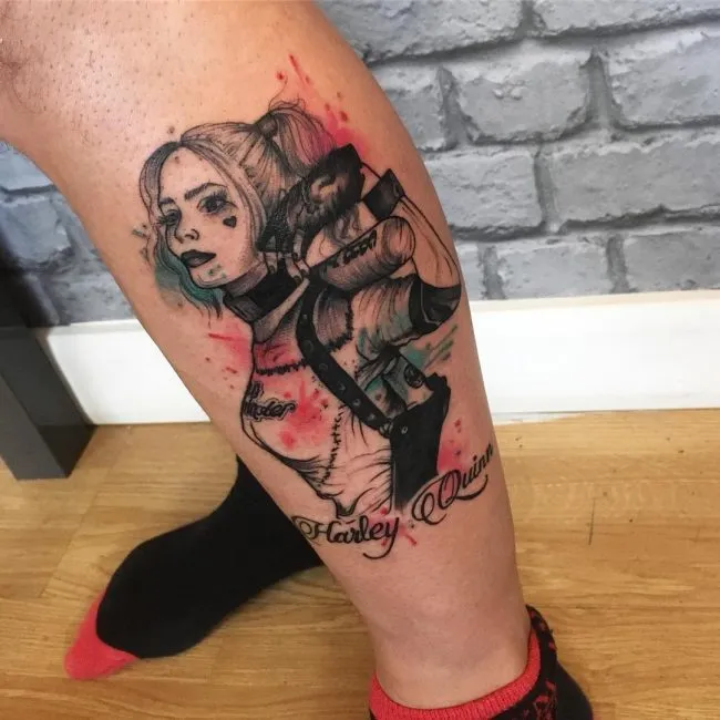 Harley Quinn Tattoo 50