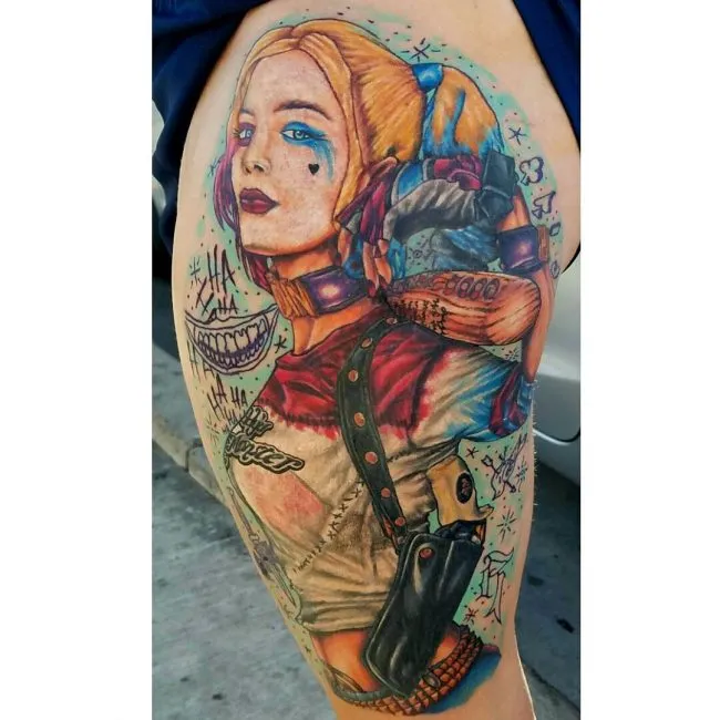 Harley Quinn Tattoo 49