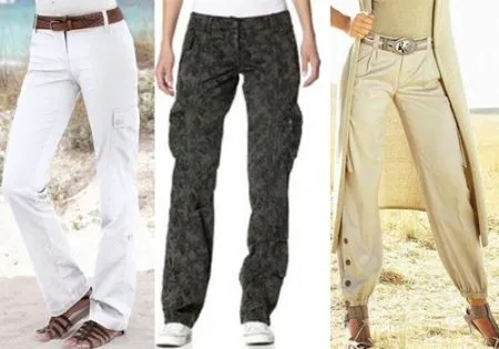 Женские брюки-карго. Как называются штаны с карманами по бокам 5
