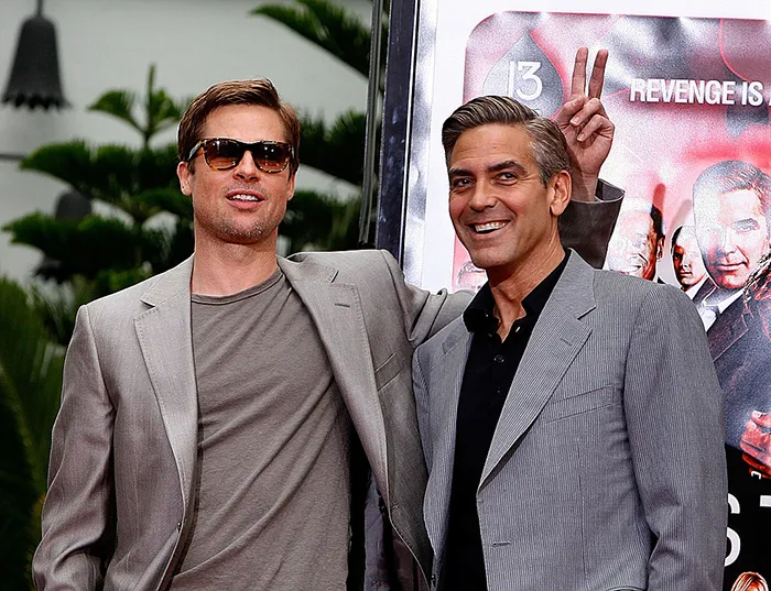 Брэд Питт и Джордж Клуни.