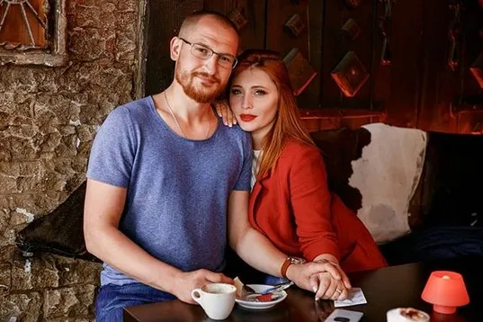 Анастасия Спиридонова и её муж Антон
