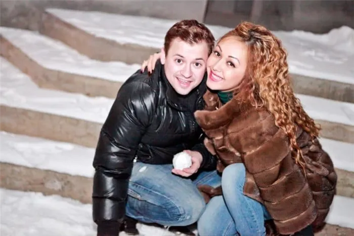 Андрей Гайдулян с женой