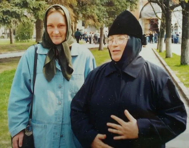 Ольга Шукшина в монастыре