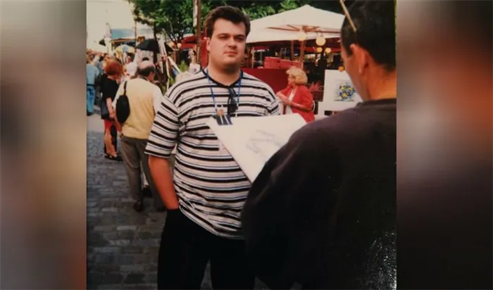 Василий Уткин на ЧМ по футболу в Париже (1998)