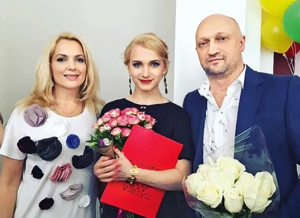 Гоша Куценко, Мария Порошина и Полина Куценко