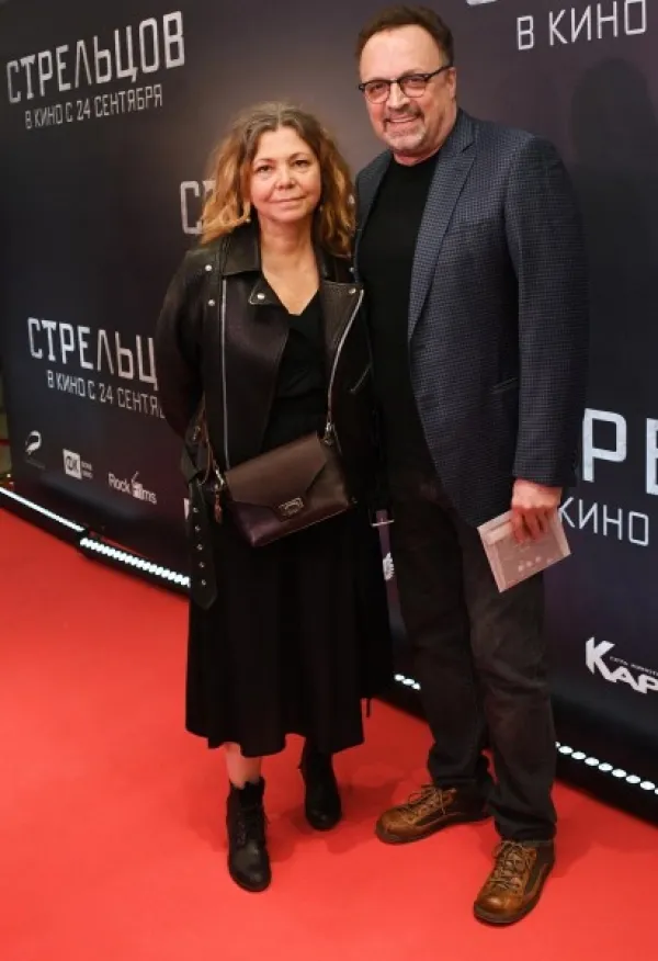 Виктор Гусев с женой