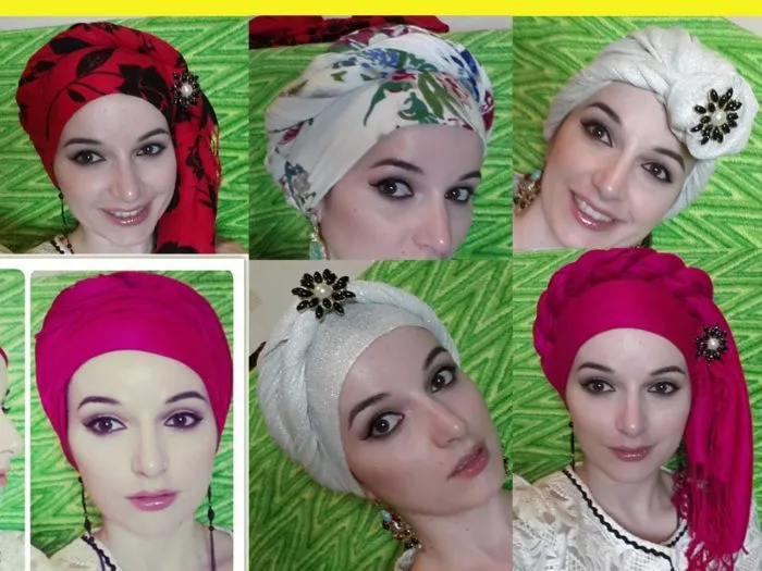Как красиво завязать на голове платок: 6 способов для всех сезонов. Как красиво завязать платок на голове 2