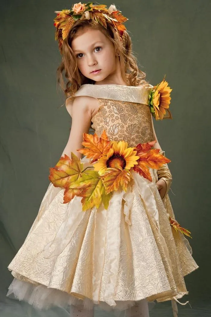 Осеннее платье фото