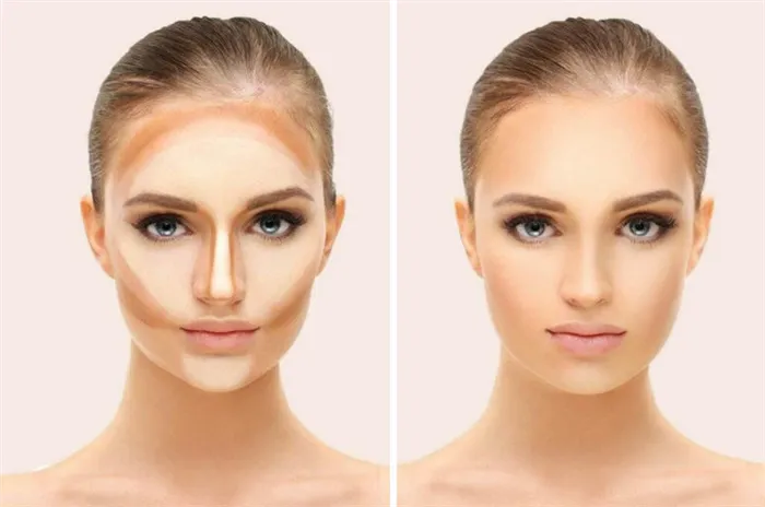 Как сделать лицо худее с помощью макияжа. Как сделать лицо худее с помощью макияжа 8