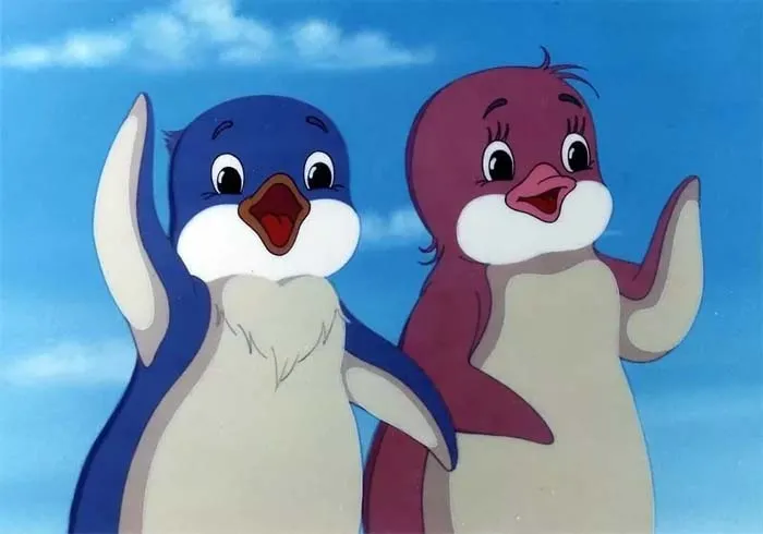 Кадр из м/ф «Приключения пингвиненка Лоло», 1987 год