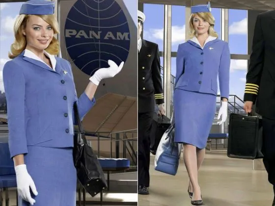 Марго Робби в сериале «Pan American»: сексуальная стюардесса