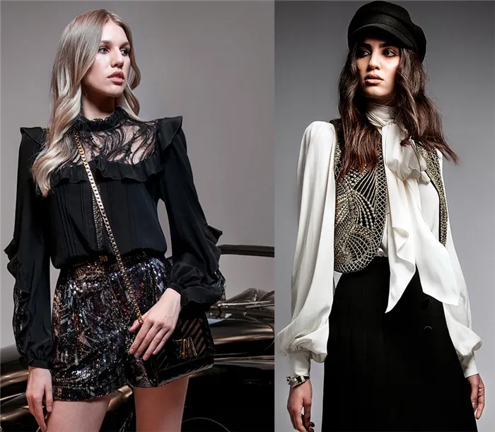 Очаровательные блузки 2022-2023: новинки и тренды женских блузок. Какие блузки в моде 32