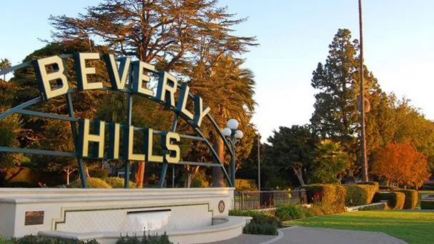 Парк Beverly Gardens в Лос-Анджелесе (фото)