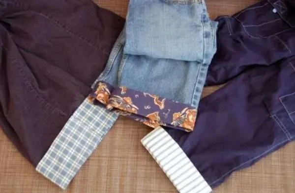 5 способов как удлинить брюки, джинсы или спортивные штаны в домашних условиях. Как удлинить брюки женские 4