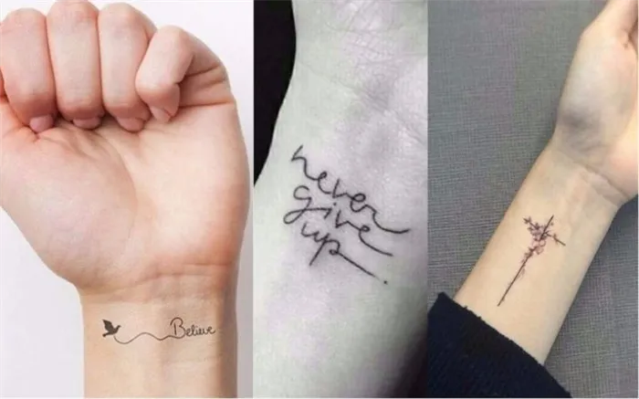 Татуировки для девушек на руках маленькие и большие и их значение на запястье, плече, предплечье, руке, пальцах, татуировка рукава. Идеи татуировок для девушек на руках: рисунки, эскизы. Что можно набить на руке девушке 5