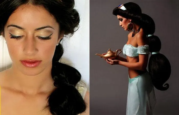 Как сделать причёску Диснеевской принцессы: 8 сказочных образов. Прическа как у жасмин 22