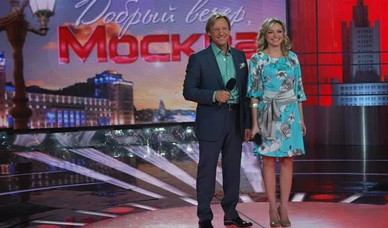 Инна Маликова и Дмитрий Харатьян стали ведущими телепрограммы «Добрый вечер, Москва!»