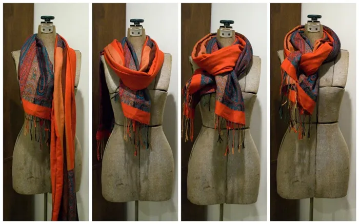 Как завязать красивый шарф — 10 наглядных способов, которые можно использовать в реальной жизни. Как завязывать красиво шарф 28