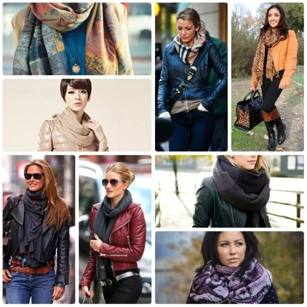 Как завязать красивый шарф — 10 наглядных способов, которые можно использовать в реальной жизни. Как завязывать красиво шарф 22