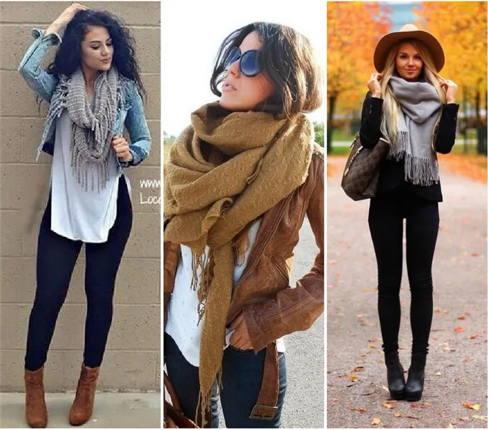 Как завязать красивый шарф — 10 наглядных способов, которые можно использовать в реальной жизни. Как завязывать красиво шарф 21