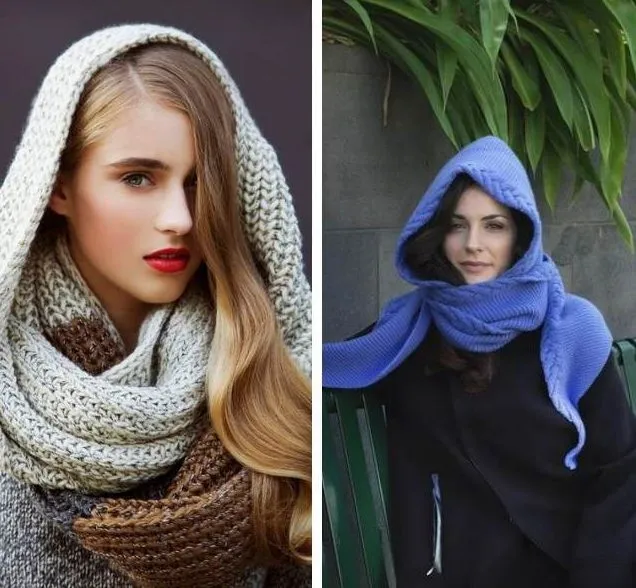 Как завязать шарф на голове: красивые и модные варианты. Как шарф завязать на голове 8