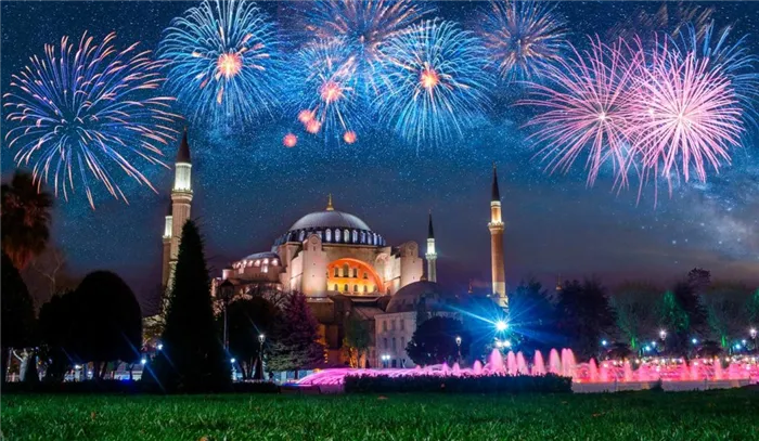 Встреча Нового года в Стамбуле