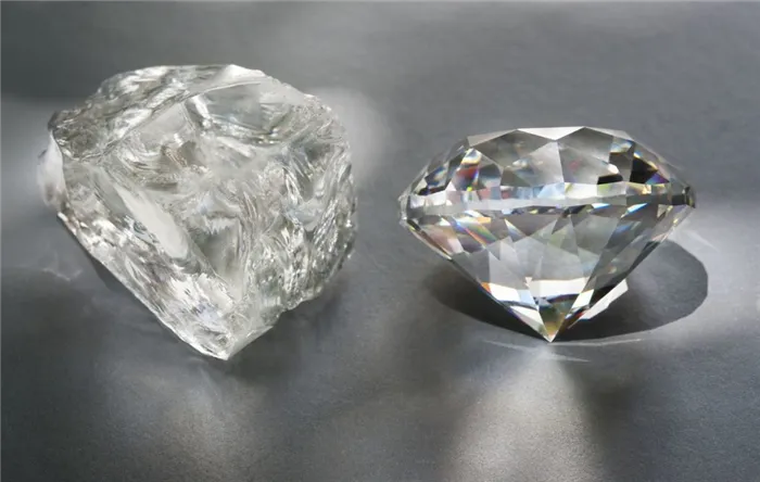 Отличия алмаза от бриллианта