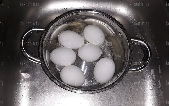 Фото 8 как варить яйца