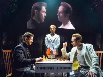 Спектакль в Москве Шахматы. Сколько идет мюзикл шахматы по времени 8