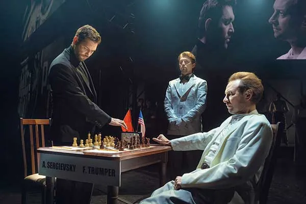 Спектакль в Москве Шахматы. Сколько идет мюзикл шахматы по времени 20