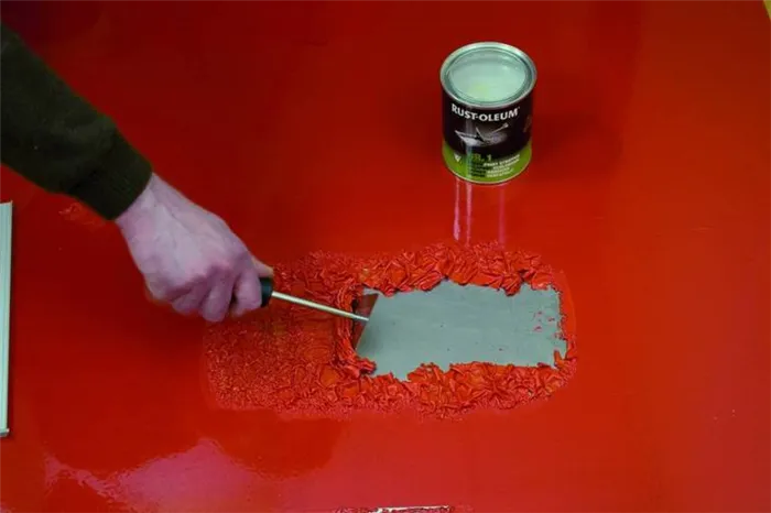 Как удалить краску