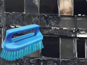 Как удалить сажу после пожара
