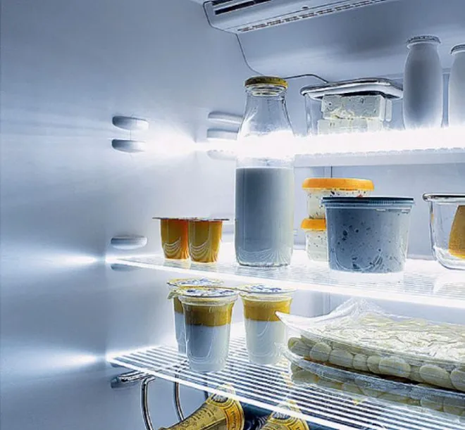 Как отмыть желтоватый цвет изнутри холодильника