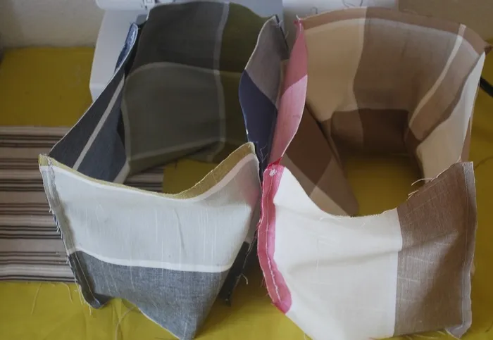 DIY: текстильные коробки для хранения. Как сшить короб для хранения 3