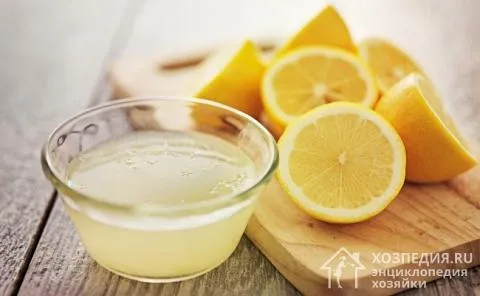 Не используйте чистый лимонный сок или уксус на коже