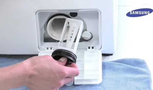 Как очистить фильтр стиральной машины Samsung
