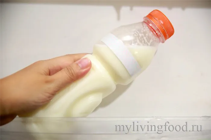 Замораживание молока