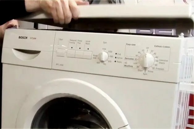 Несложное руководство, как снять верхнюю крышку стиральной машины LG. Как снять верхнюю крышку стиральной машины 4