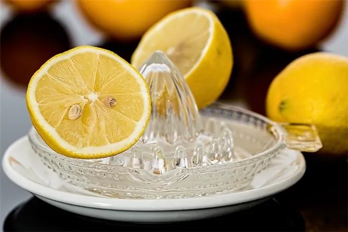 Лимоны удаляют запахи.