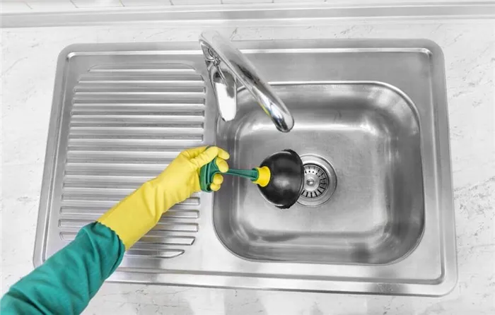 Рекомендации специалистов, как устранить засор в раковине на кухне в домашних условиях. Как прочистить засор в раковине на кухне в домашних условиях 19