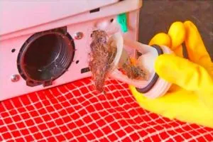 Фильтр стиральной машины загрязнен